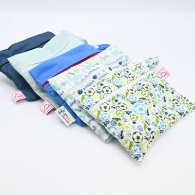 5 pochettes à goûter – Coloris au choix