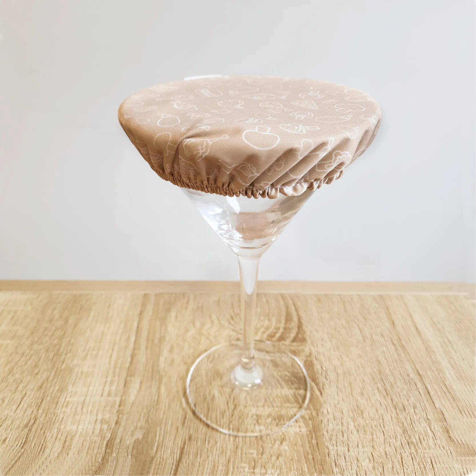 1 Couvre Coupe à dessert – couvre plat en tissu – 10 à 13 cm (XS) - Coloris aléatoire **Produit déclassé** – Image 7