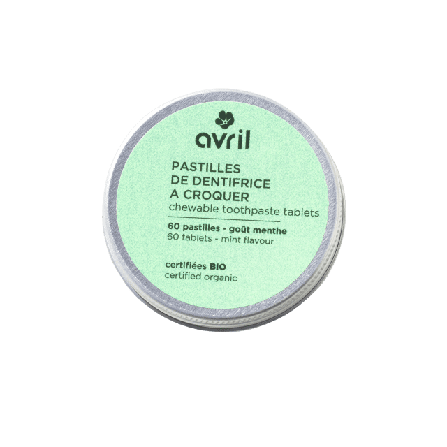 Dentifrice à croquer - 60 pastilles - AVRIL – Image 2