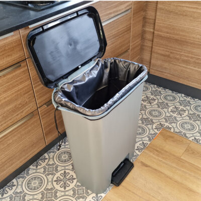2 Sacs poubelle lavables et réutilisables 75×70 cm (100L) – Tri des déchets