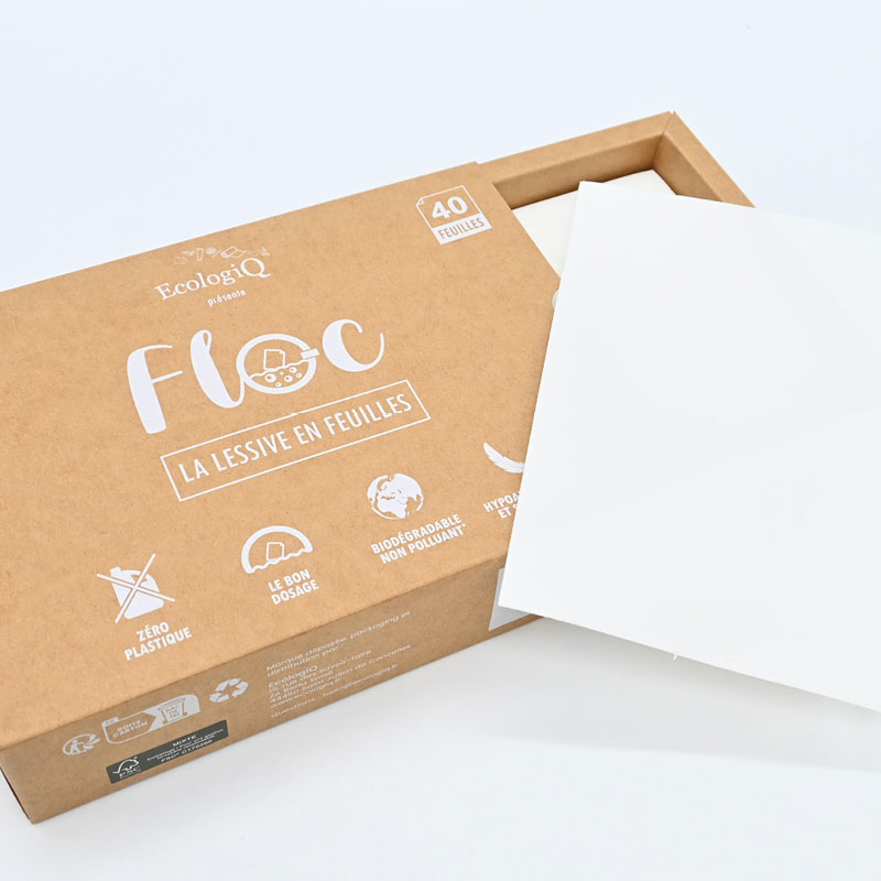 Lessive en feuilles FLOC - 120 lavages (0,29cts le lavage) – Image 8