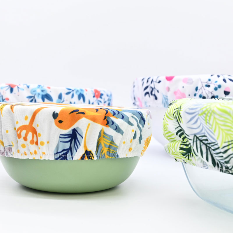 Set de 10 Couvre plats Zéro Déchet - Charlottes tissu – Image 3