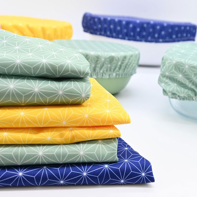 Set de 10 Couvre plats Zéro Déchet - Charlottes tissu – Image 5