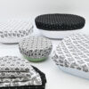 Set de 10 Couvre plats Zéro Déchet - Charlottes tissu
