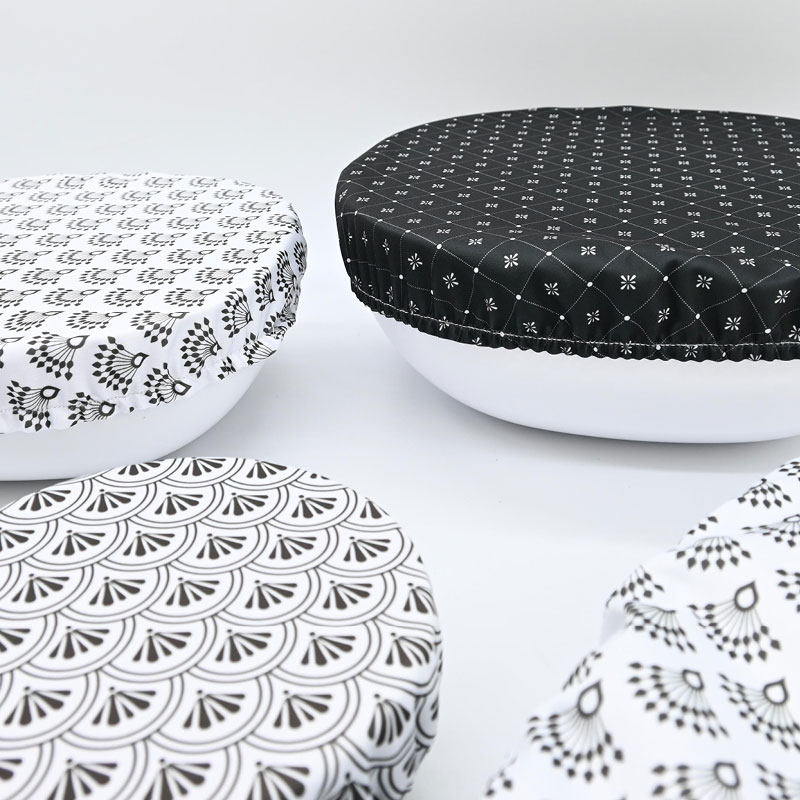 Set de 10 Couvre plats Zéro Déchet - Charlottes tissu – Image 6
