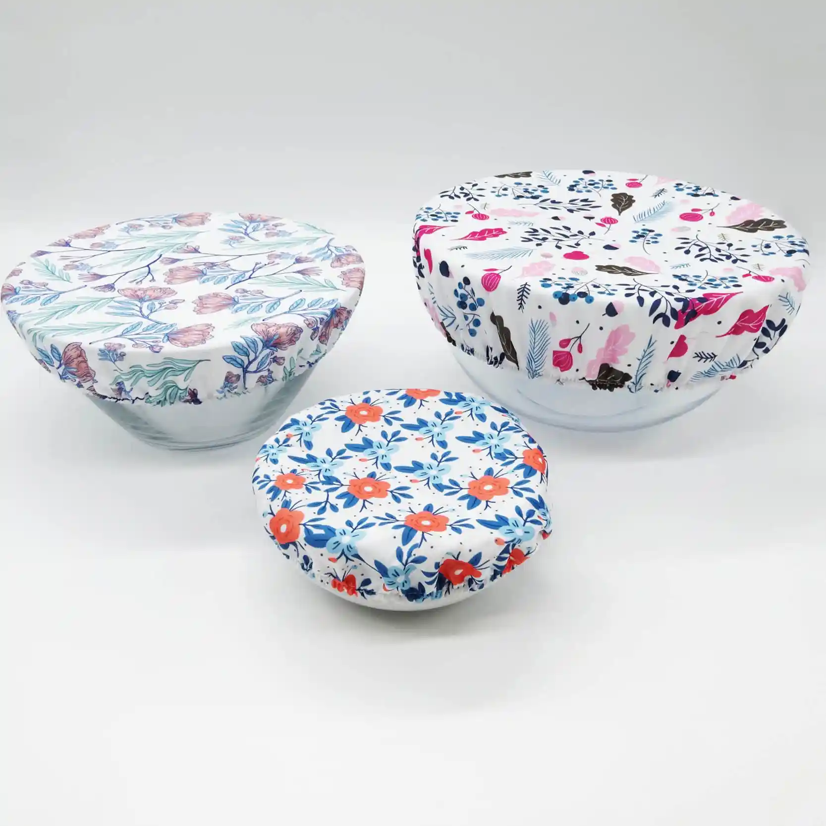 Set de 3 Couvre plats Zéro Déchet – Charlotte en tissu - A choisir – Image 4