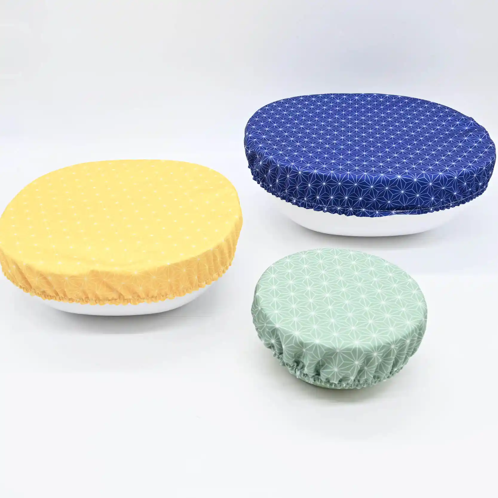 Set de 3 Couvre plats Zéro Déchet – Charlotte en tissu - A choisir – Image 3