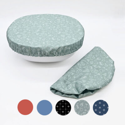2 Couvre saladiers – Couvre plat en tissu 24 à 30 cm (L)