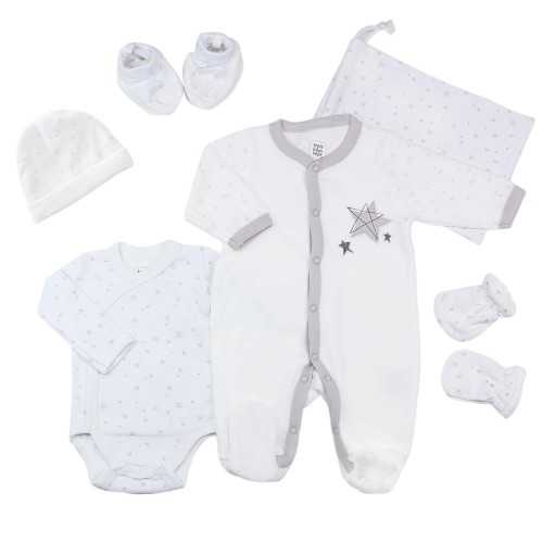 Kit naissance 6 pièces - Trousseau Mixte