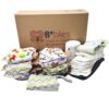 Pack découverte ou à offrir - Couches Lavables de 3 à 17 kg - 25 pcs