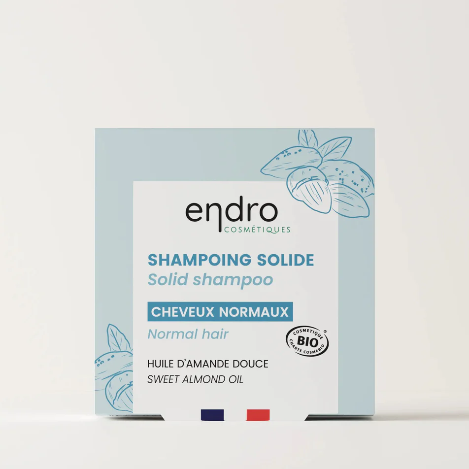 Shampoing Solide - Cheveux normaux - Endro Cosmétiques