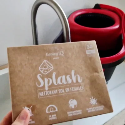 Nettoyant sol et multi surface en feuilles Splash – 30 feuilles (30 à 60 lavages)