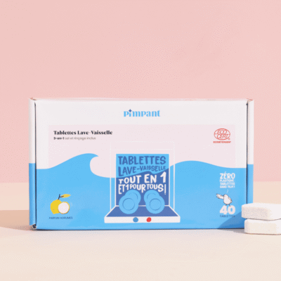 Tablettes Lave Vaisselle Sans Film (40 doses ) – Pimpant