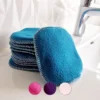 10 carrés démaquillants lavables en bambou – Coloris au choix