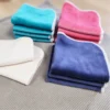 20 lingettes lavable 20x20 cm - fibre de bambou naturelle