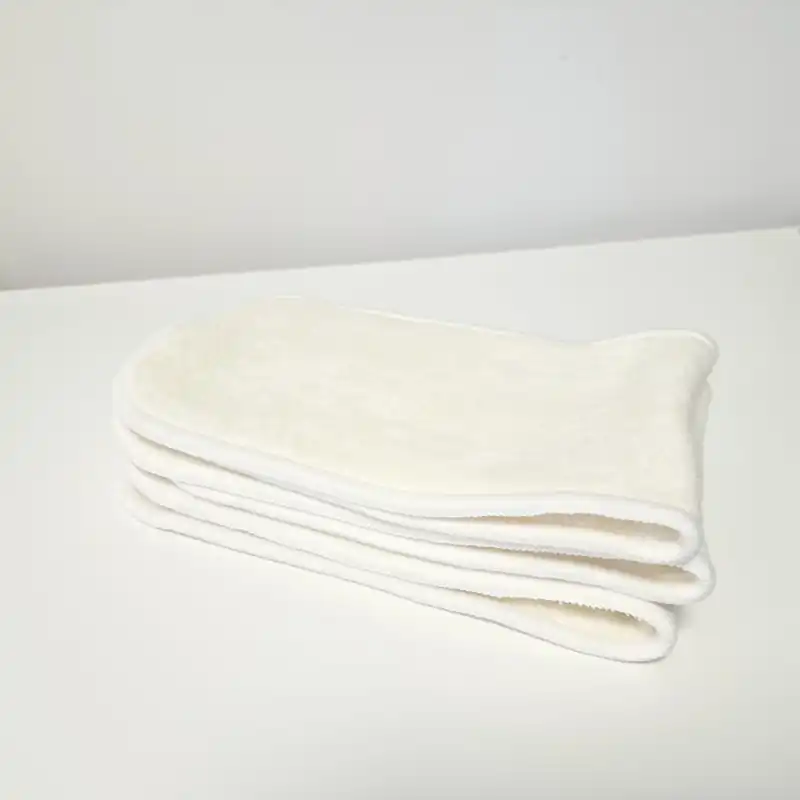 3 Inserts absorbants - Longs et larges - Bambou ou coton – Image 2