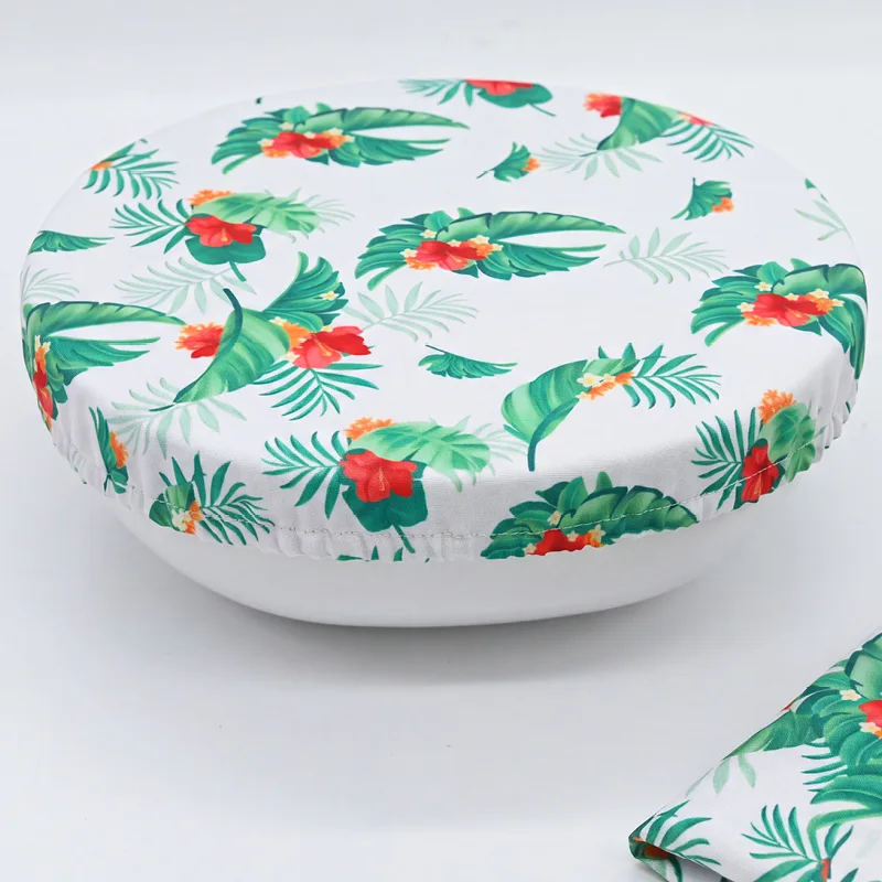 2 Couvre saladiers – Couvre plat en tissu 18 à 24 cm (M) – Image 13