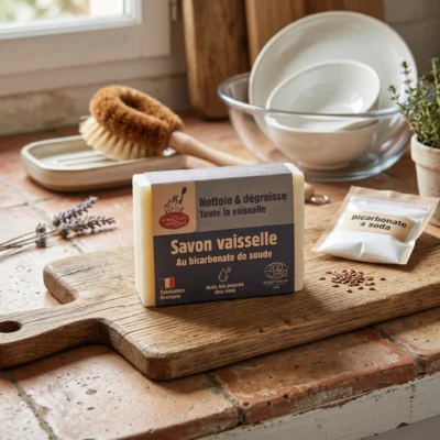 Savon Vaisselle Solide Bicarbonate de soude – 150g