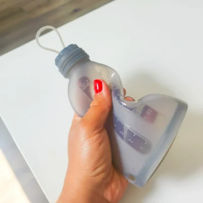 Poche silicone conservation lait maternel