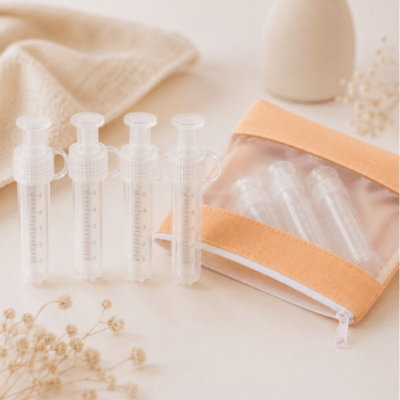 Kit Recueil Colostrum – 4 recueils + 2 Pochettes de conservation congélateur