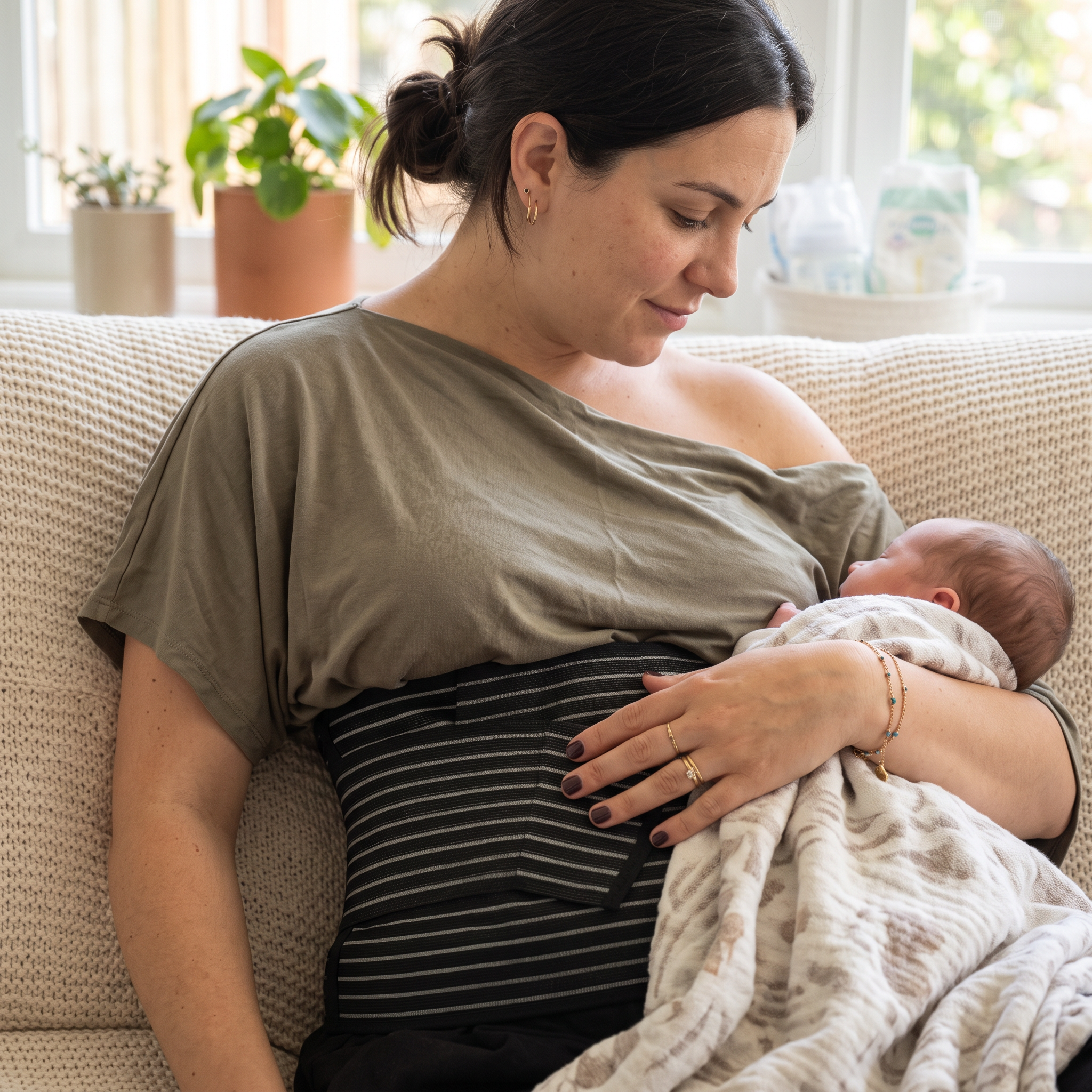Ceinture post-partum – Maintien abdominal après l'accouchement – Image 2
