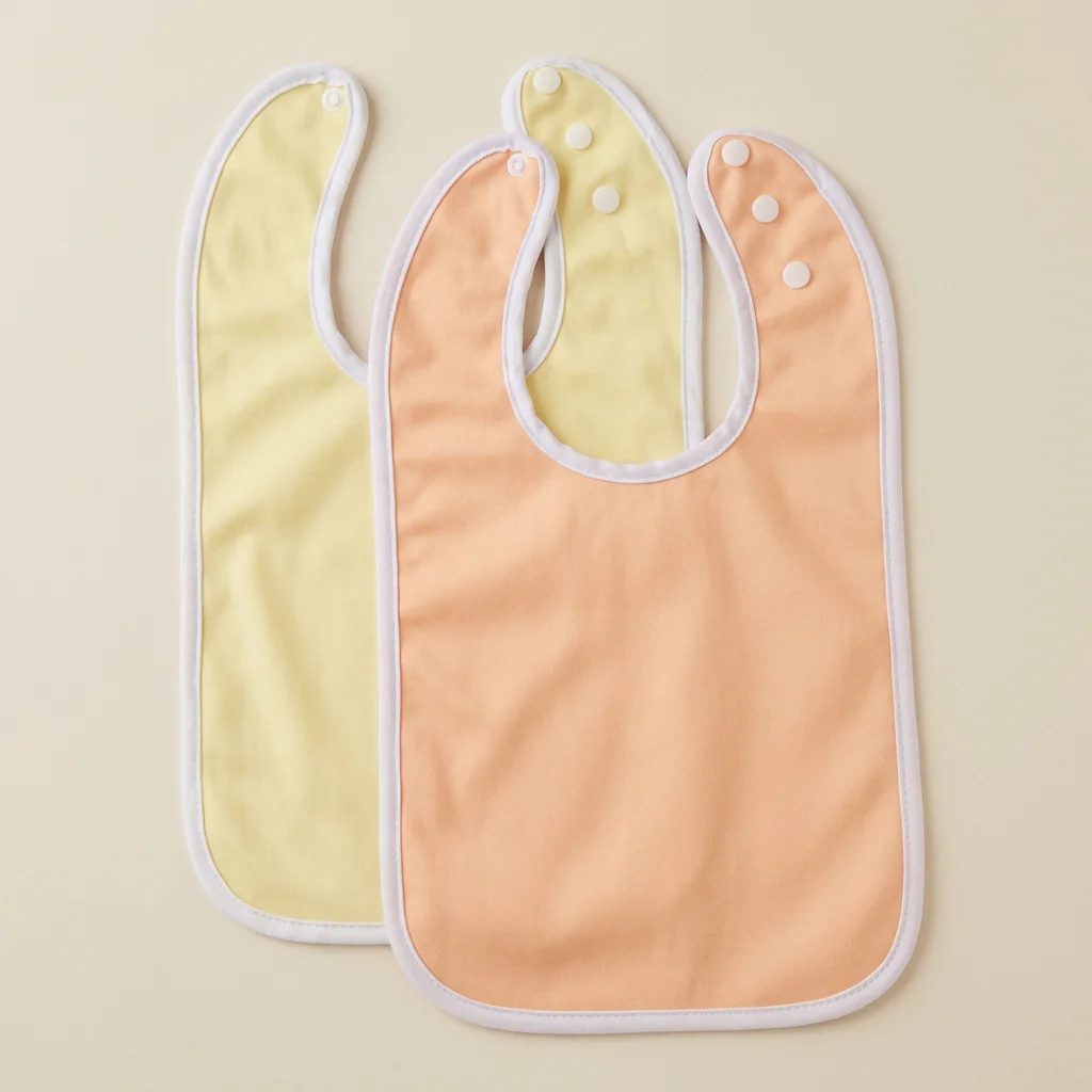 2 bavoirs imperméables et évolutifs (coloris aléatoire) – Image 7