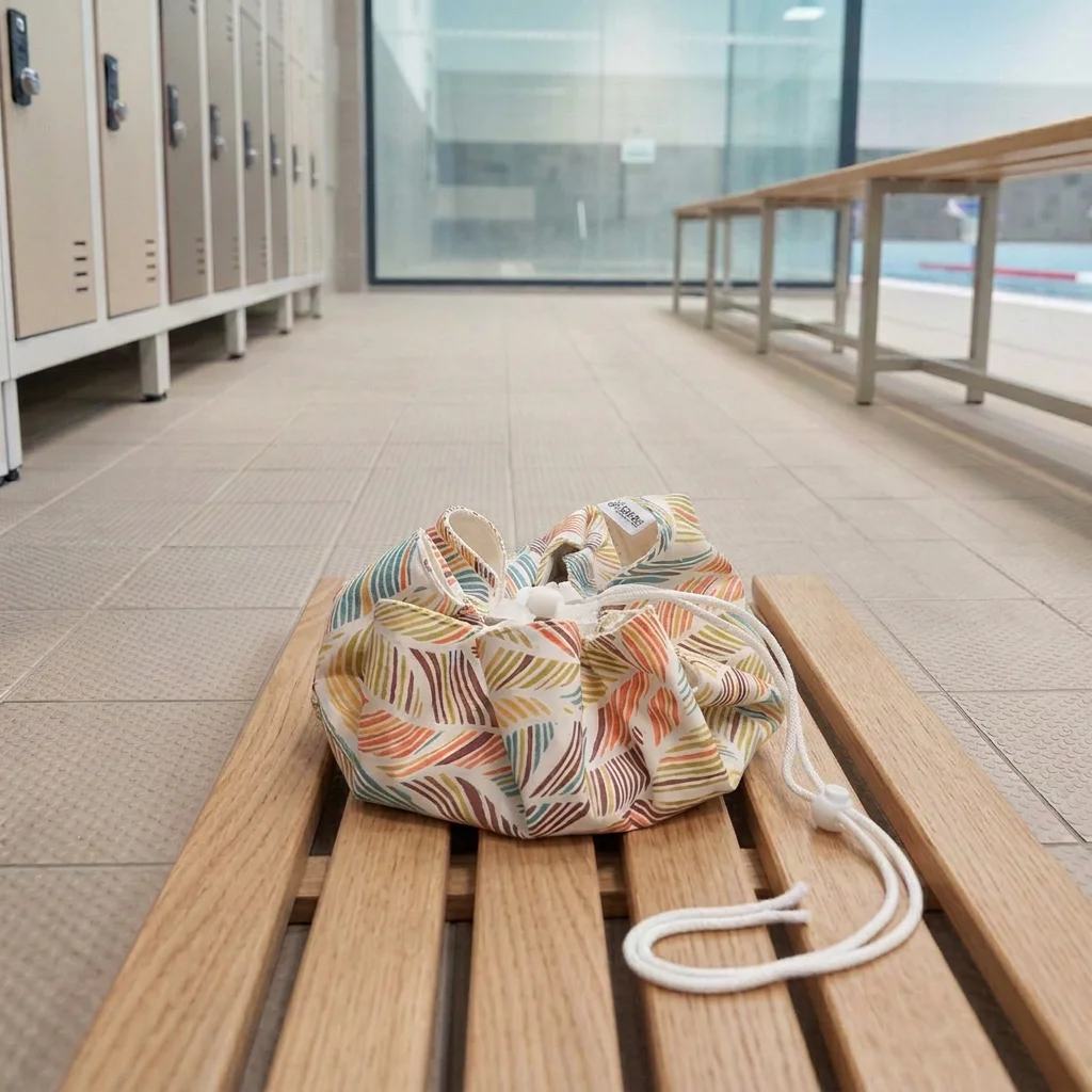 Tapis sac de change "Pédibag" : idéal piscine, sport, plage... - (A choisir) – Image 4